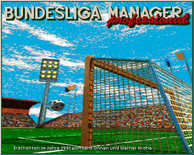 Bundesliga Manager Professional screenshot 2 for Amiga